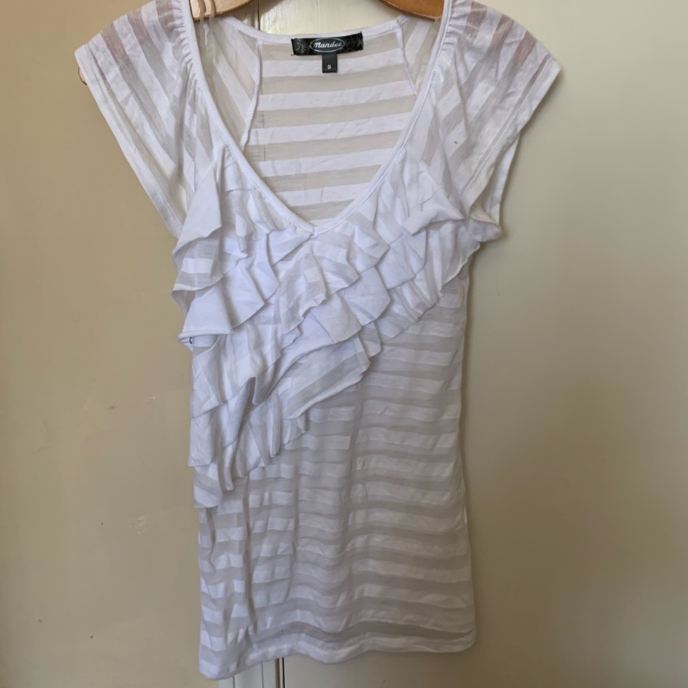 Mandee Ruffle Blouse